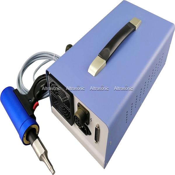 35khz ultrasonic spot welding machine - welding gun - netted weld surface (14)