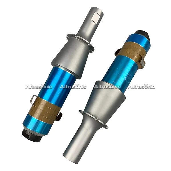 Transduser Ultrasonik 15khz 2600W Dengan Diameter Keramik 6pce 60MM Untuk Pengelasan Ultrasonik