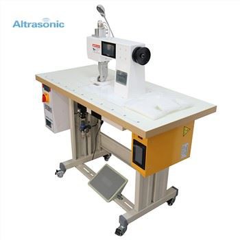 Pakaian Mesin Jahit Ultrasonic Rotary Wheel Welding Seamless Machine